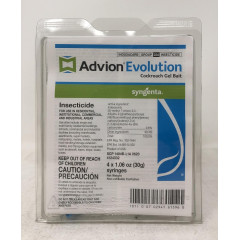 Syngenta Advion Evolution cockroach gel 4 syringes, 30 g each, new formula with 60% more potency