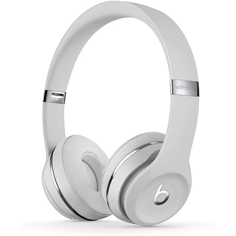 Beats by Dr. Dre Solo3 Wireless Silver On-Ear Headphones
