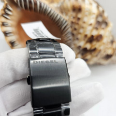 Наручний годинник Diesel DZ4318 чоловічий з металевим корпусом чорний