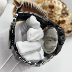 Наручний годинник Diesel DZ4318 чоловічий з металевим корпусом чорний