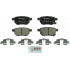 Bosch BC1354 front axle disc brake pads for Toyota Lexus Scion Pontiac