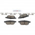 Bosch BC1354 front axle disc brake pads for Toyota Lexus Scion Pontiac
