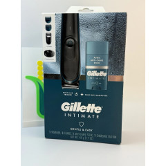 Gillette Intimate Body Groomer 6-piece intimate area shaving kit