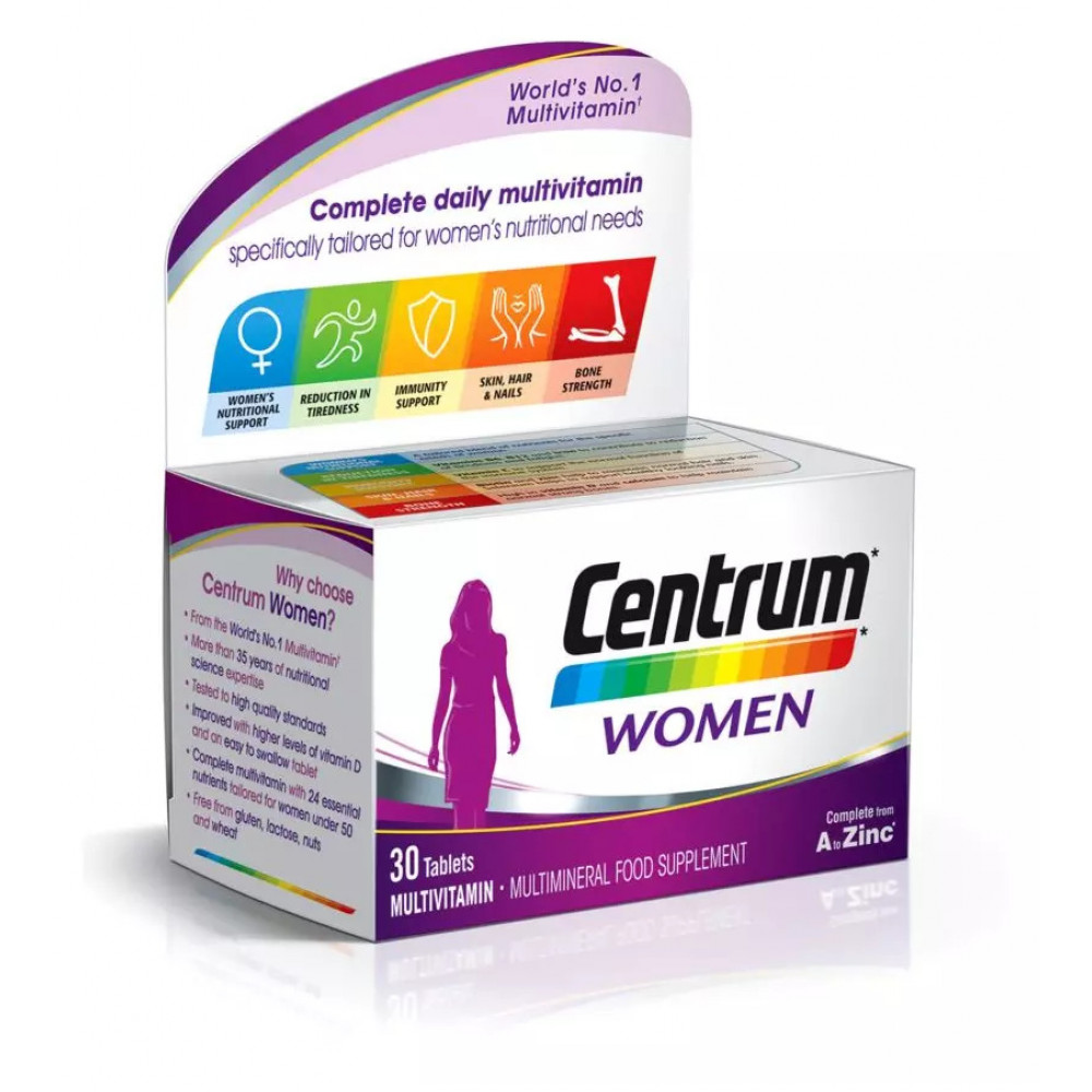 Centrum Women Multivitamin Complex for Women, 30 tablets