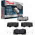Raybestos EHT1354H Element3 rear brake pad set for Lexus Toyota Scion Pontiac