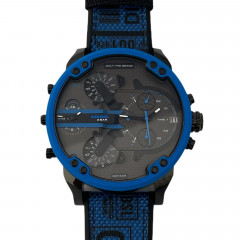 Годинник наручний Diesel DZ7434 Mr. Daddy 2.0 чоловічий синій