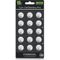 Кругла літієва батарейка POWEROWL CR1220 3В 1 шт кругла літієва батарейка POWEROWL CR1220 3В 1 шт