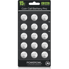 POWEROWL CR1220 3V round lithium battery 1 pc