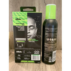 Gillette Labs Razor Shaving Set (1 razor, 2 cartridges, 1 stand, and 229 g of shaving cream)