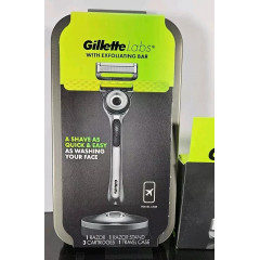Gillette Labs Travel Kit shaving set (razor + stand + case + 9 cartridges)