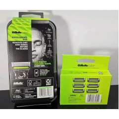 Gillette Labs Travel Kit shaving set (razor + stand + case + 9 cartridges)