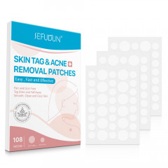SEFUDUN Skin Tag Removal Patches 108 pcs for warts removal