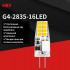 LED lamp for chandeliers G4 2835SMD 2W without flicker Warm white 2900-3100K