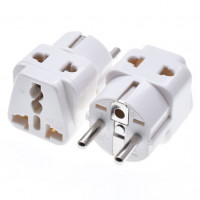 Multifunctional socket adapter WD-9 White for traveling in Europe America Australia