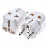 Multifunctional socket adapter WD-9 White for traveling in Europe America Australia