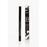 Многофункциональный карандаш для бровей NYX 3-в-1 Sourcils 31B07 Espresso с тушью и пудрой