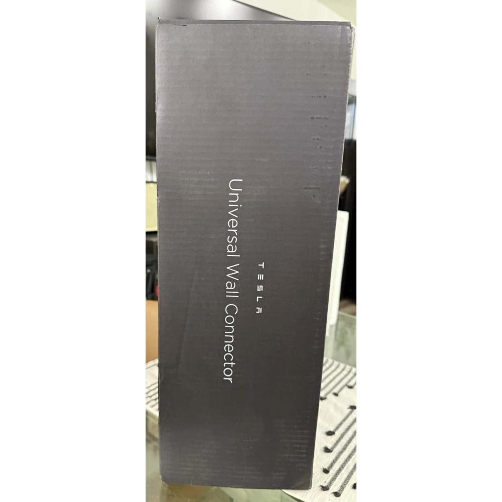 Tesla Universal Wall Connector 48 Amp White Wall Charger