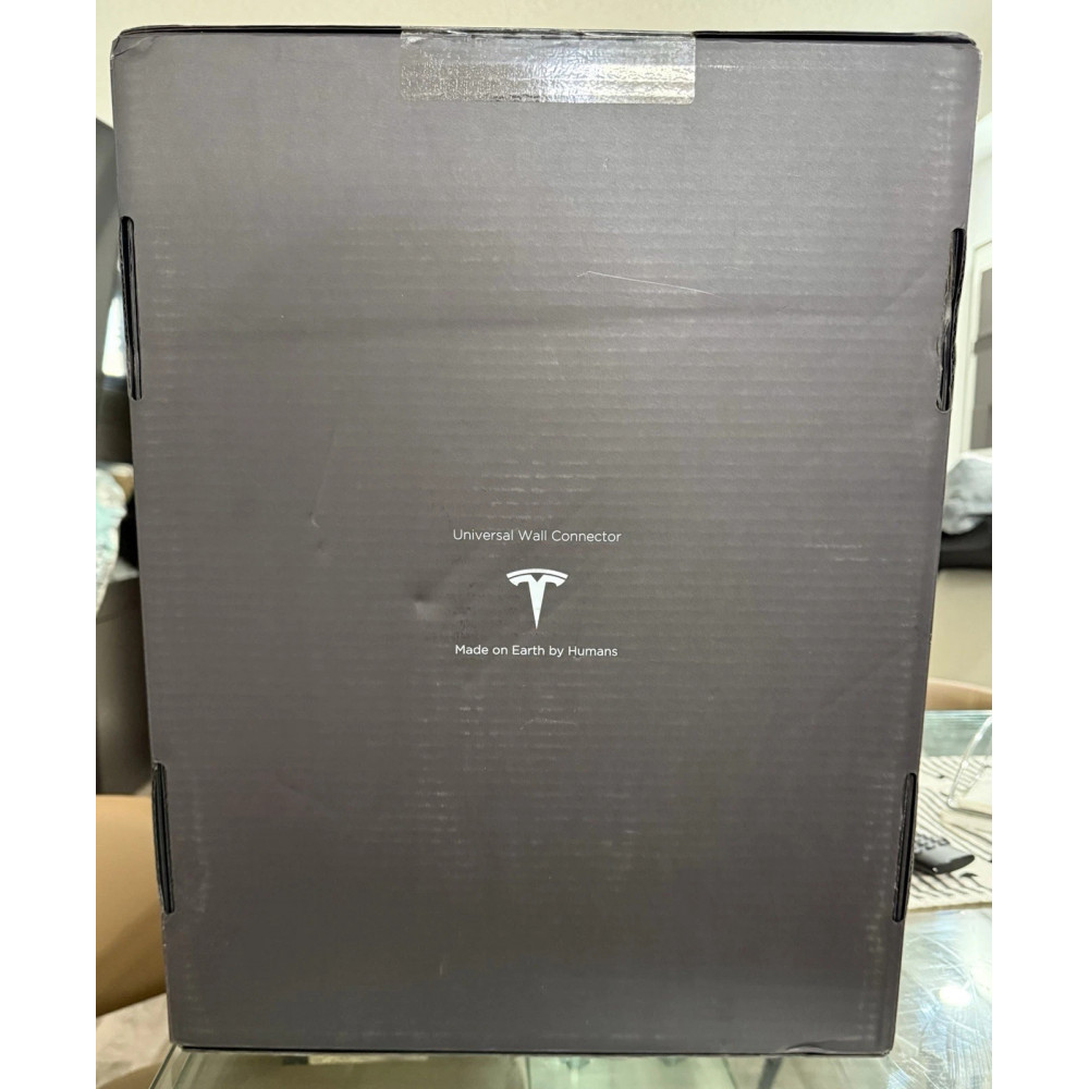 Tesla Universal Wall Connector 48 Amp White Wall Charger