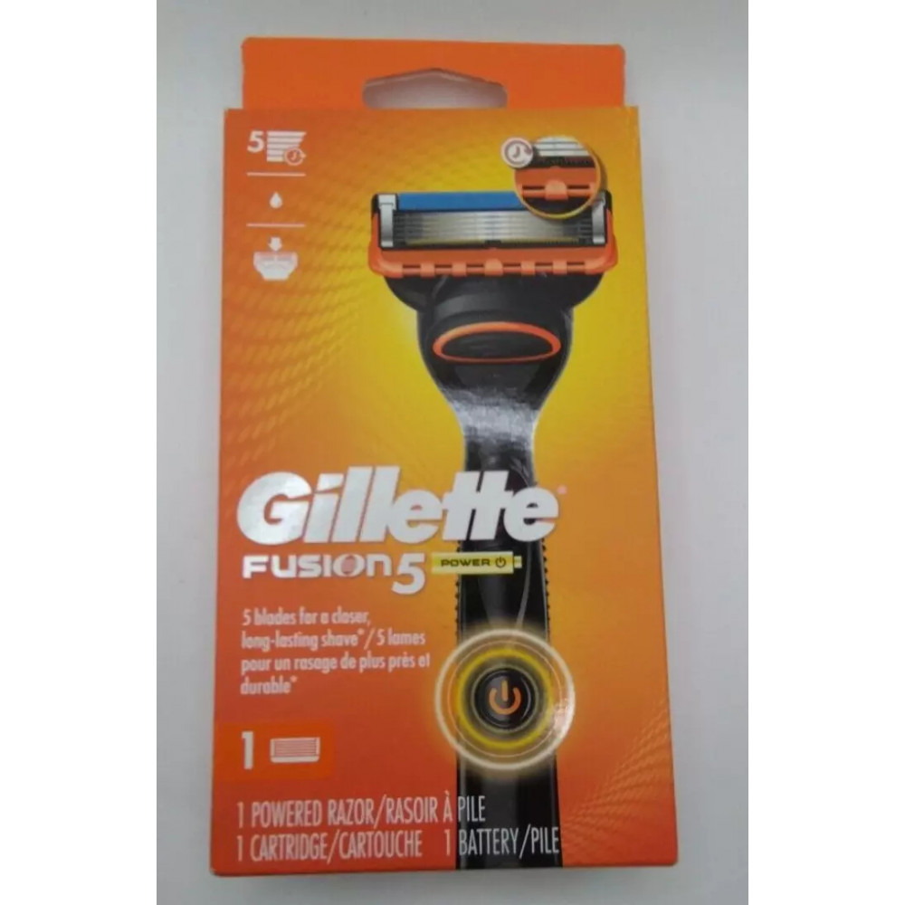 Gillette Fusion5 Power razor with 5 cartridges