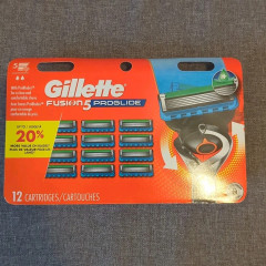 Gillette ProGlide shaving cassettes 12 packs