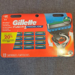 Gillette ProGlide shaving cassettes 12 packs