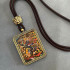 Tibetan Lakshmi pendant, amulet of wealth and prosperity