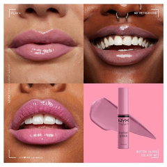 Блиск для губ з ефектом сяйва NYX Butter Gloss ÉCLAIR BLG02 рожевий 8 мл