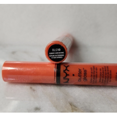 NYX Butter Gloss Cherry Cheese Cake BLG10 coral red 8 ml lip gloss with a radiant effect