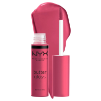Блеск для губ с эффектом сияния NYX Butter Gloss Strawberry Cheesecake BLG32 розово-клубничный 8 мл