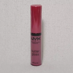 Блеск для губ с эффектом сияния NYX Butter Gloss Strawberry Cheesecake BLG32 розово-клубничный 8 мл