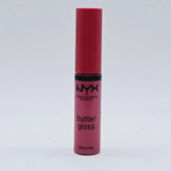 Блеск для губ с эффектом сияния NYX Butter Gloss Strawberry Cheesecake BLG32 розово-клубничный 8 мл