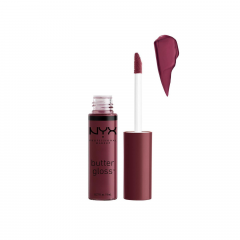 Блиск для губ з ефектом сяйва NYX Butter Gloss Devil’s Food Cake BLG22 шоколадно-сливовий 8 мл