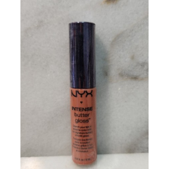 NYX Cosmetics Intense Butter Gloss Apple Dumpling Creamy Lip Gloss, Rich Nude, 8 ml