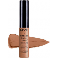 NYX Cosmetics Intense Butter Gloss Peanut Brittle IBLG14 Caramel Nude Lip Gloss 8 ml