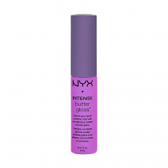 NYX Cosmetics Intense Butter Gloss Berry Strudel IBLG02 Purple Lip Gloss 8 ml