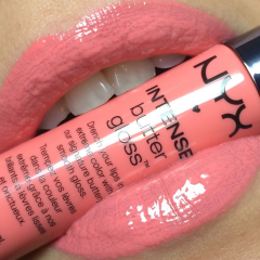 Кремовый блеск для губ NYX Cosmetics Intense Butter Gloss Berry Strudel IBLG02 фиолетовый 8 мл