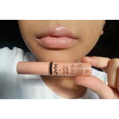 NYX Butter Gloss Fortune Cookie BLG13 Natural Nude Lip Gloss with Shine Effect, 8 ml