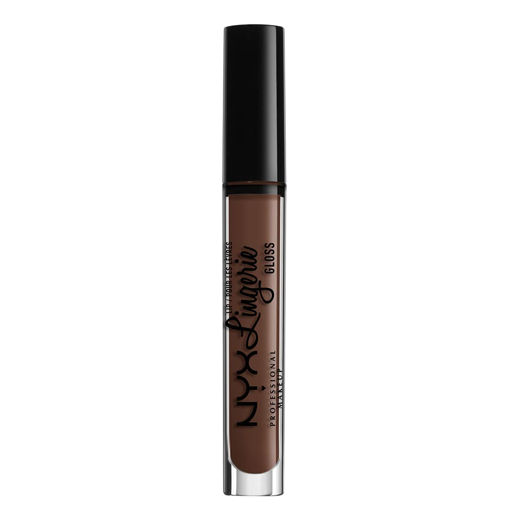 NYX Professional Makeup Lip Lingerie MAISON LLG09 Milk Chocolate Moisturizing Lip Gloss 8 ml