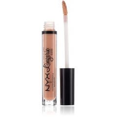 NYX Professional Makeup Lip Lingerie SABLE LLG05 Moisturizing Lip Gloss, Coffee Beige, 8 ml