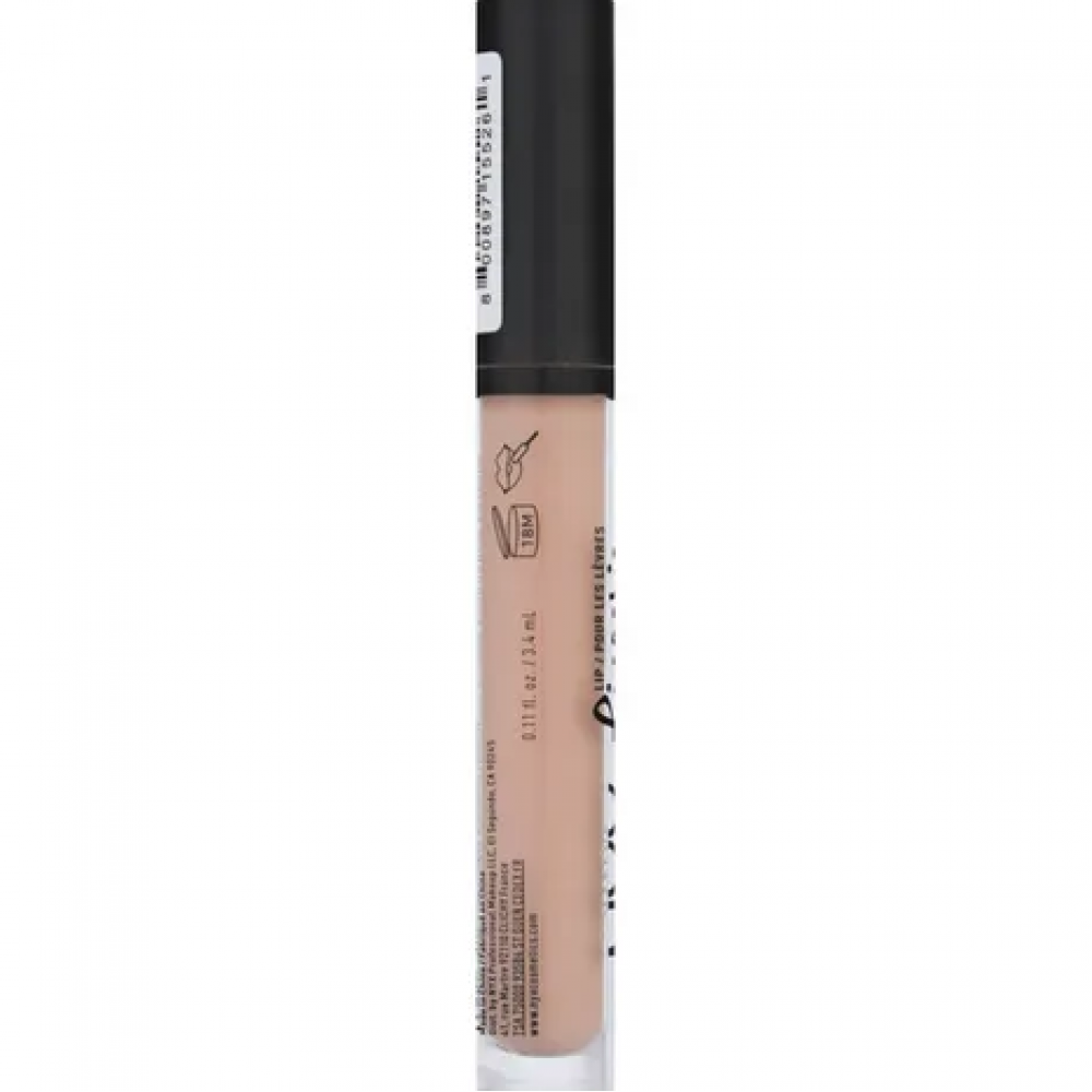 NYX Professional Makeup Lip Lingerie Shy LLG02 Peach Pink Nude Moisturizing Lip Gloss 8 ml
