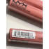 NYX Mega Shine Lip Gloss Nude Pink LG164 with a mirror finish
