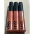 NYX Mega Shine Lip Gloss Nude Pink LG164 with a mirror finish