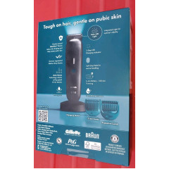 Тример для інтимної гігієни Gillette Intimate i7 з 2 насадками і бритвою