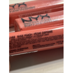 Блиск для губ з дзеркальним фінішем NYX Mega Shine Lip Gloss Nude Peach LG162
