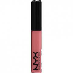 NYX Mega Shine Lip Gloss Salsa LG145 with a mirror finish