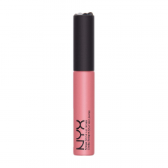 NYX Mega Shine Lip Gloss Beige LG129 with a mirror finish