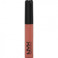 NYX Mega Shine Lip Gloss Natural LG122 with a mirror finish