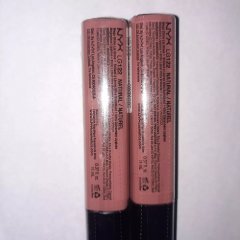 NYX Mega Shine Lip Gloss Natural LG122 with a mirror finish