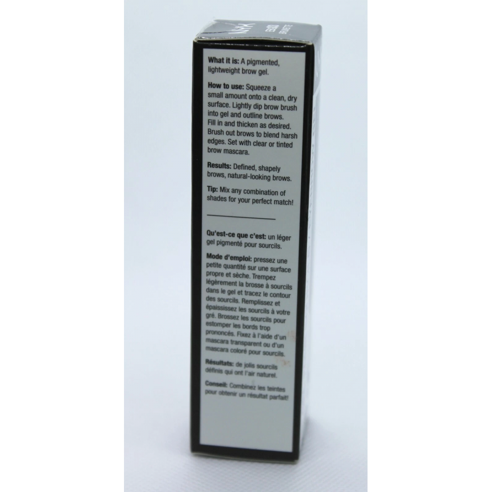 NYX Eyebrow Gel Chocolate EBG02 Coloured Waterproof Fixing Gel 10 ml