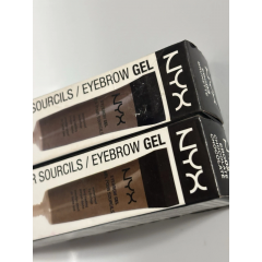 Фіксуючий гель для брів NYX Eyebrow Gel Chocolate EBG02 кольоровий водостійкий 10 мл